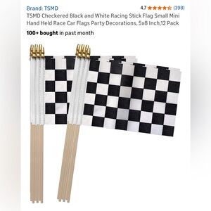 Checkered Race Car Flags Party Decorations